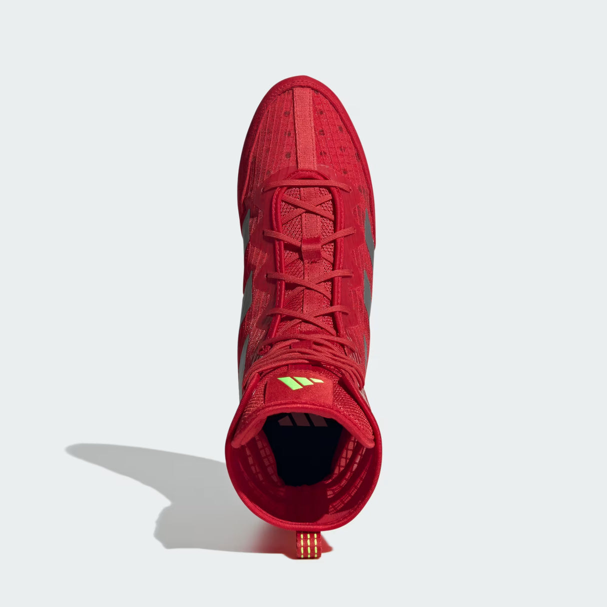 Adidas Box Hog 4 Boxing Boots - Better Scarlet/Silver/Lucid Lemon