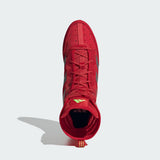 Adidas Box Hog 4 Boxing Boots - Better Scarlet/Silver/Lucid Lemon