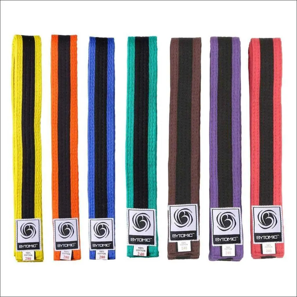 Bytomic Black Stripe Belt Pack of 10 Bytomic