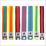 Bytomic Coloured Stripe Martial Arts Belt 10 Pack Bytomic