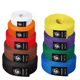 Bytomic Plain Polycotton Martial Arts Belt Pack of 10