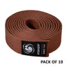 Bytomic Plain Polycotton Martial Arts Belt Pack of 10