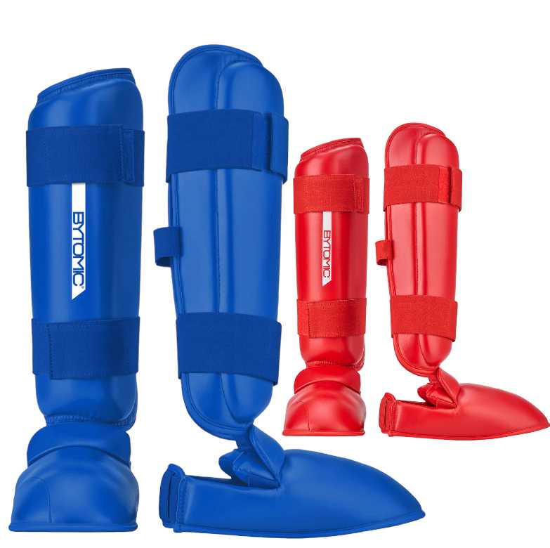 Bytomic Red Label Karate Shin/Instep Guards Bytomic