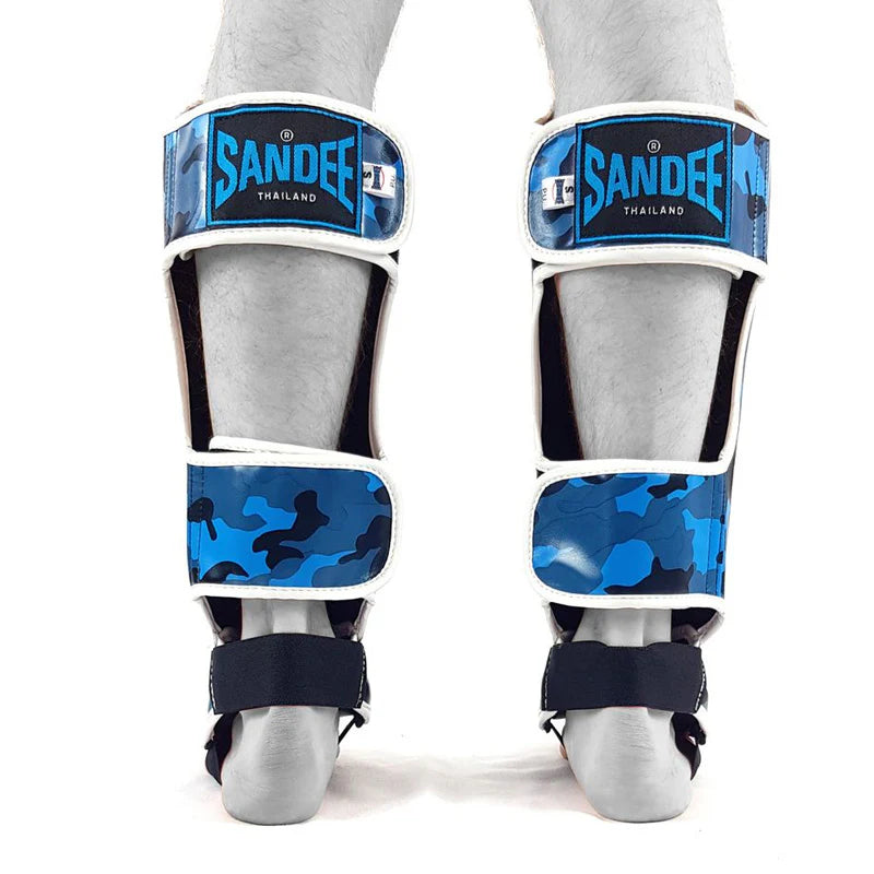 Sandee Junior Camo Thai Shin Guards