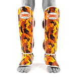 Sandee Junior Camo Thai Shin Guards