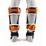 Sandee Junior Camo Thai Shin Guards