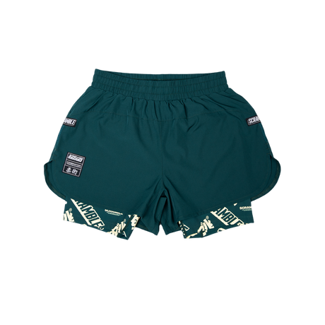 Scramble Logotype Combination Shorts