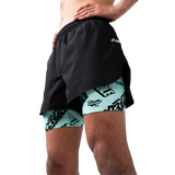 Scramble Logotype Combination Shorts