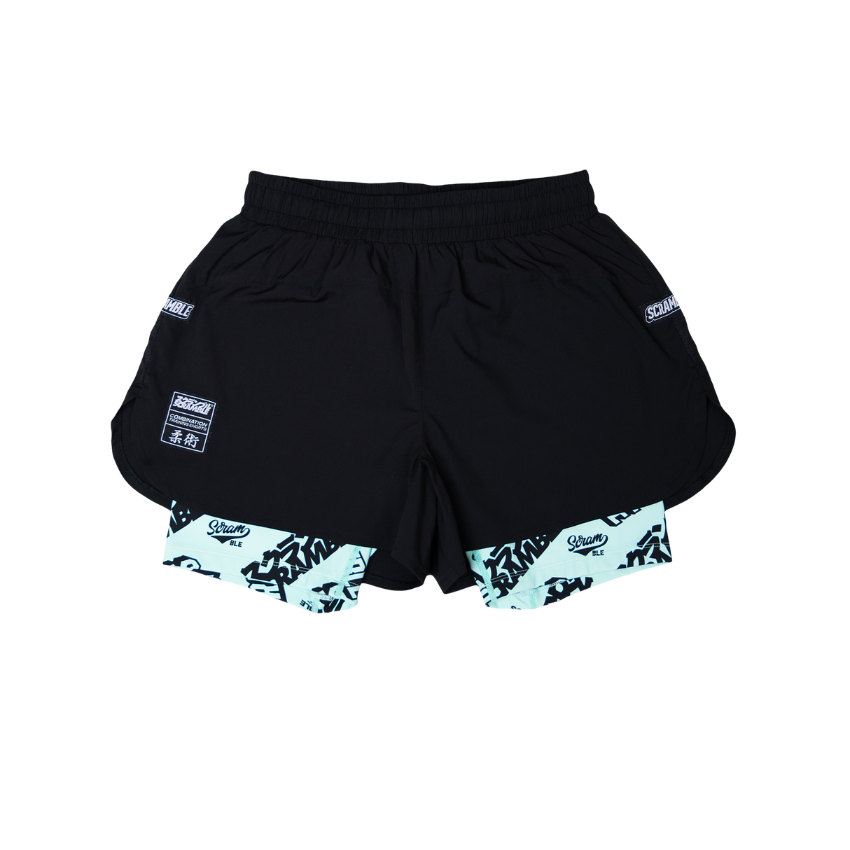 Scramble Logotype Combination Shorts