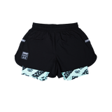 Scramble Logotype Combination Shorts