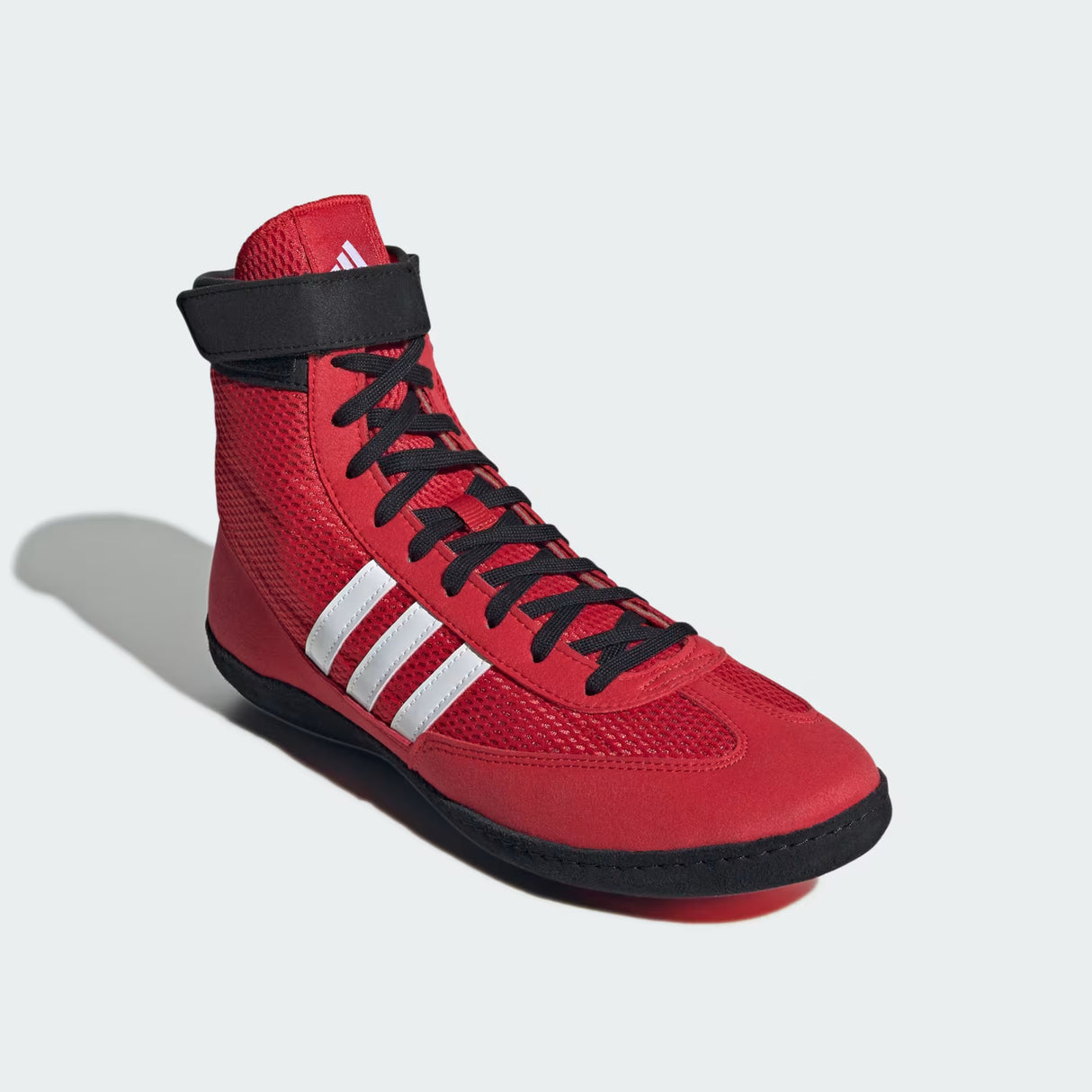 Adidas Combat Speed 4 Wrestling Boots - Red/White/Black