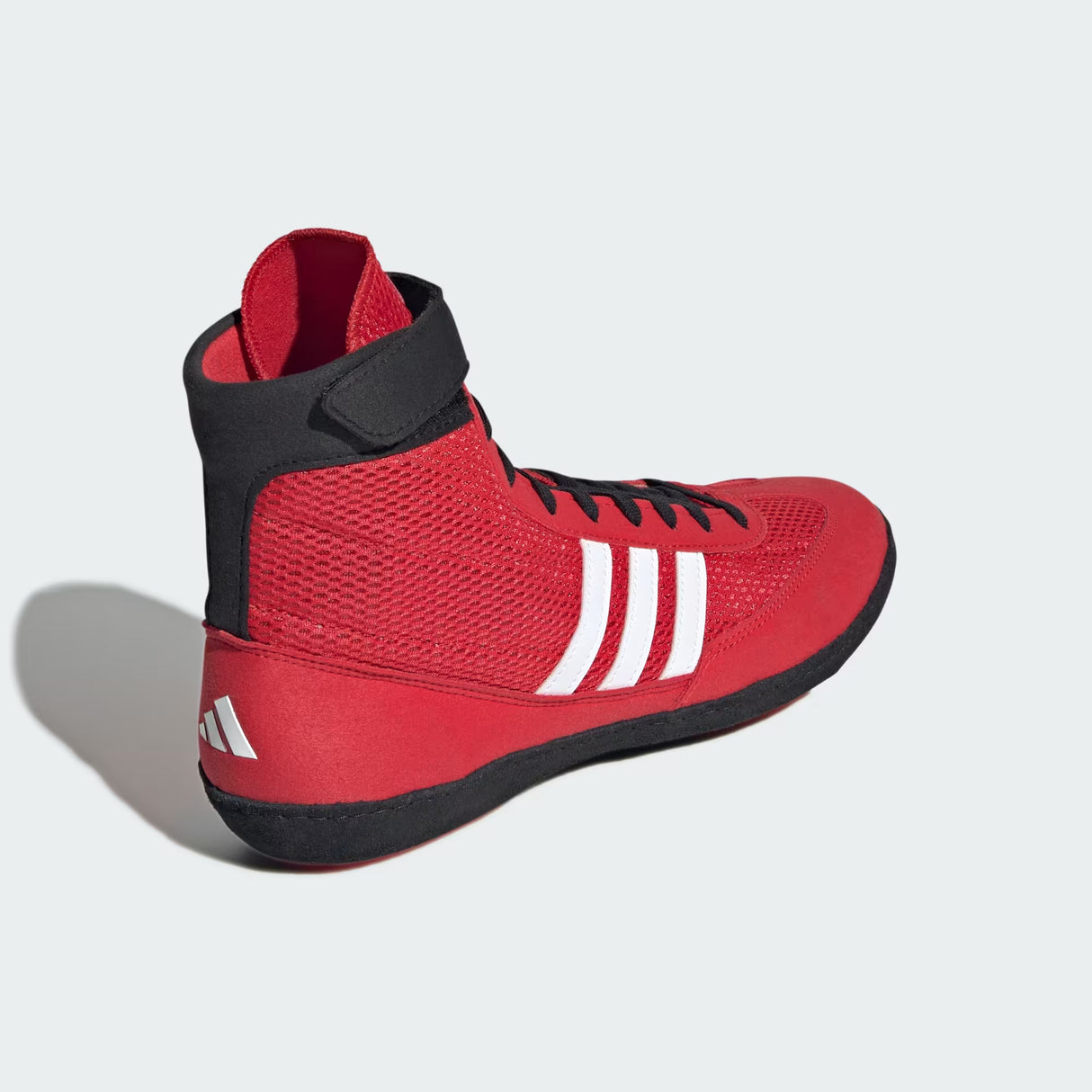 Adidas Combat Speed 4 Wrestling Boots - Red/White/Black