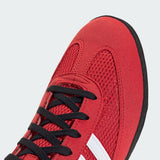Adidas Combat Speed 4 Wrestling Boots - Red/White/Black