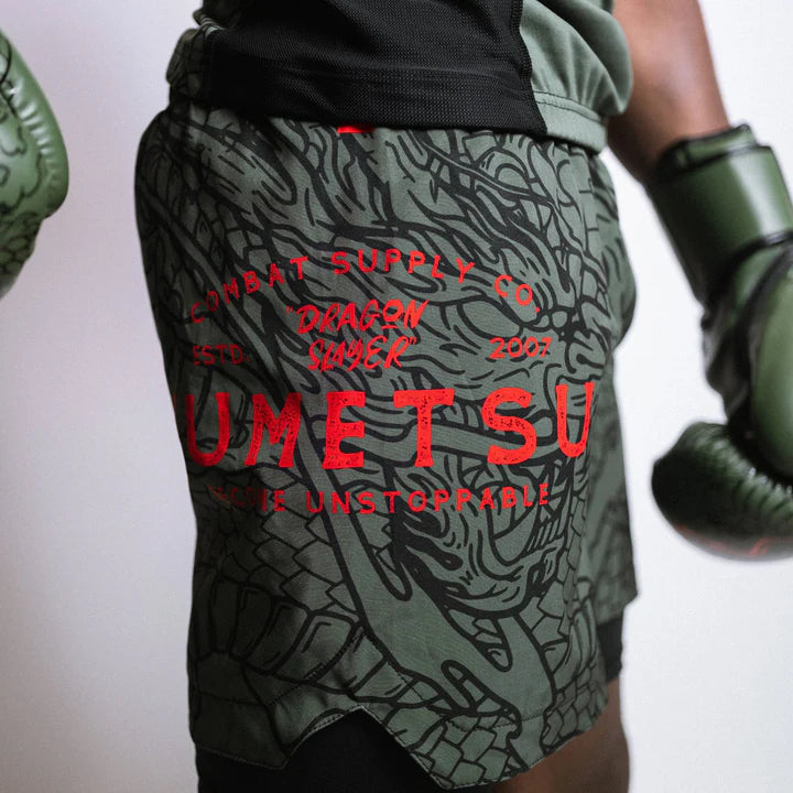 Fumetsu Dragon Slayer Dual Layer Fight Shorts