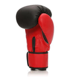 Elevate Carbon Boxing Gloves - Black Red Elevate