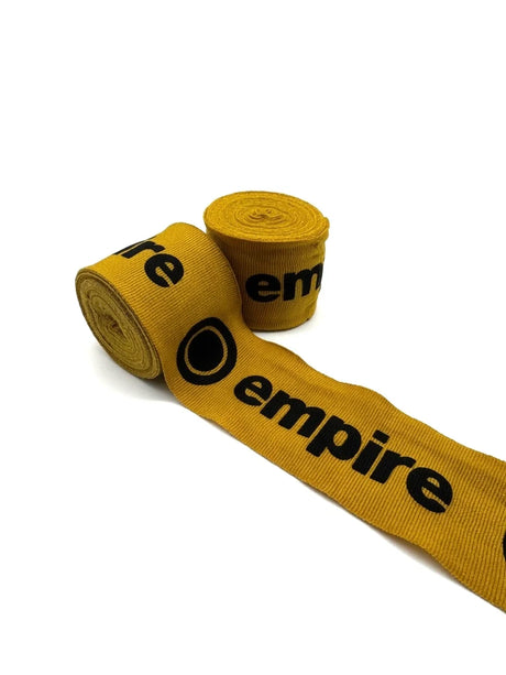 Empire 4.5m Boxing Hand Wraps - Gold