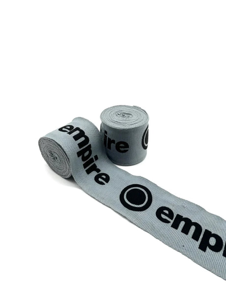 Empire 4.5m Boxing Hand Wraps - Grey