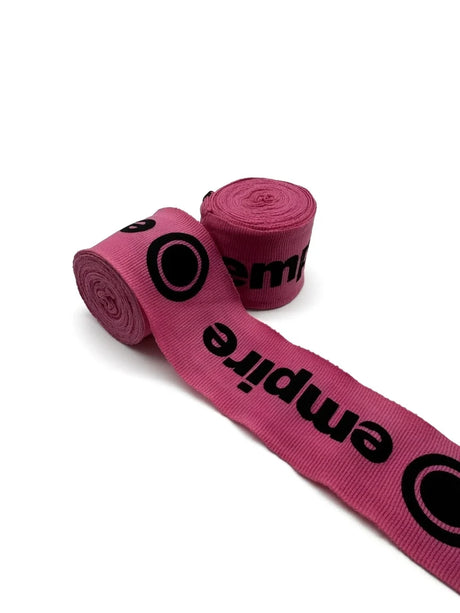 Empire 4.5m Boxing Hand Wraps - Pink