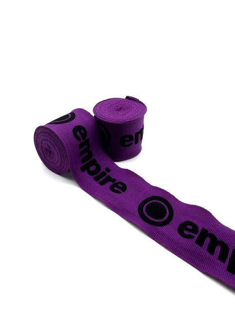 Empire 4.5m Boxing Hand Wraps - Purple