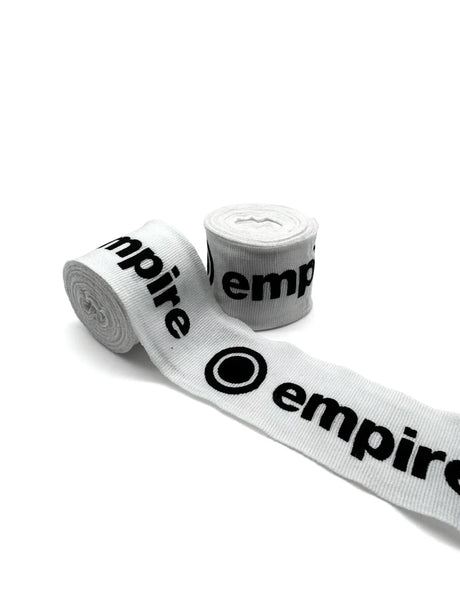Empire 4.5m Boxing Hand Wraps - White