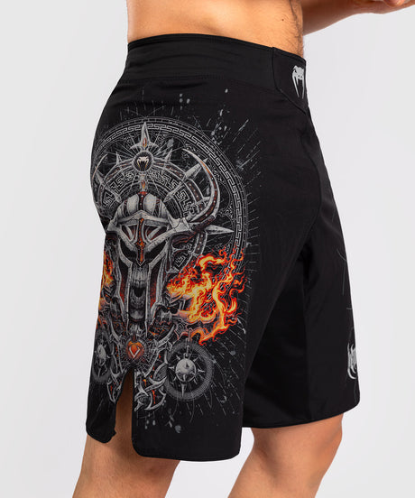 Venum Gladiator 5.0 Men’s Fight Shorts - Black/Silver