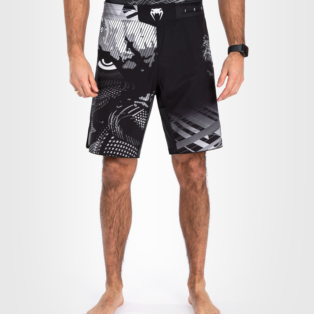 Venum Gorilla Jungle Fight Shorts - Black/White
