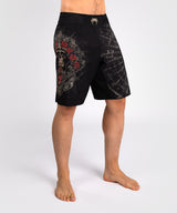 Venum Santa Muerte 5.0 Men’s Fight Shorts - Deep Black/Gold