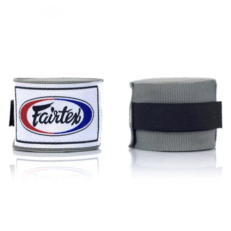 Fairtex 4.5m Stretch Hand Wraps - Green, Grey, Orange, Yellow Fairtex