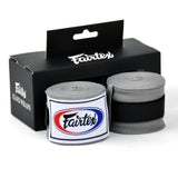 Fairtex 4.5m Stretch Hand Wraps - Green, Grey, Orange, Yellow Fairtex