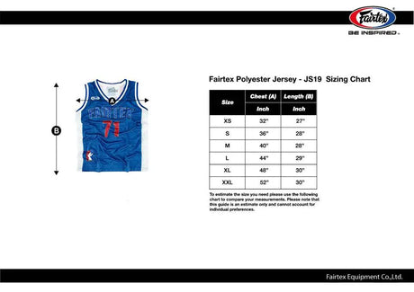 Fairtex Basketball Jersey Fairtex
