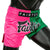 Fairtex Fighter Muay Thai Shorts - Pink Green Fairtex