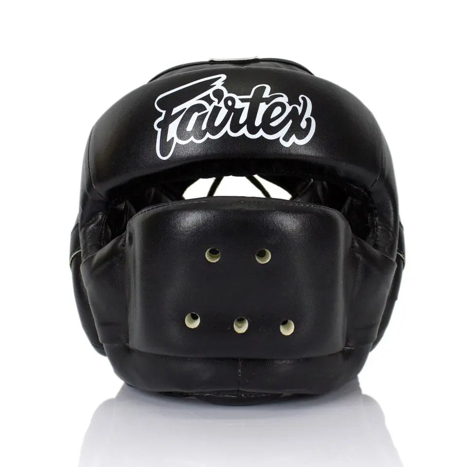 Fairtex Full Face Head Guard - Black Fairtex
