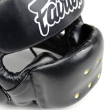 Fairtex Full Face Head Guard - Black Fairtex