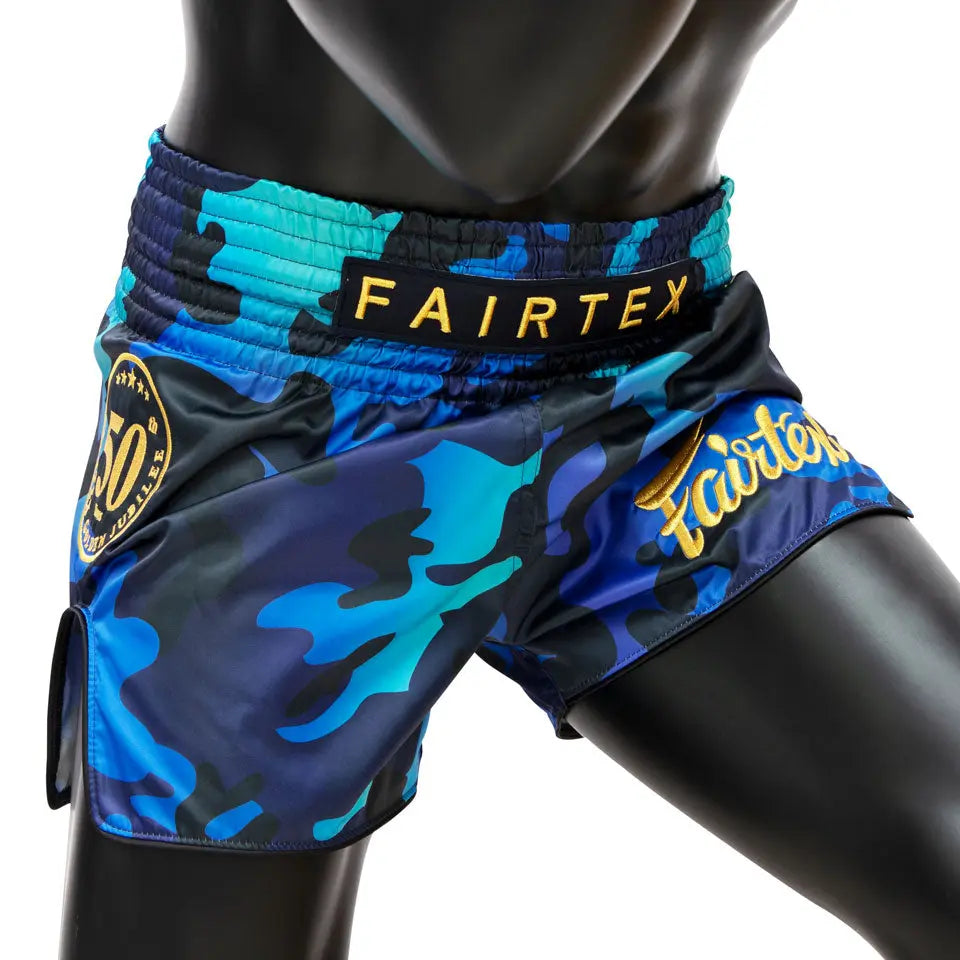 Fairtex Golden Jubilee Luster Muaythai Shorts Fairtex