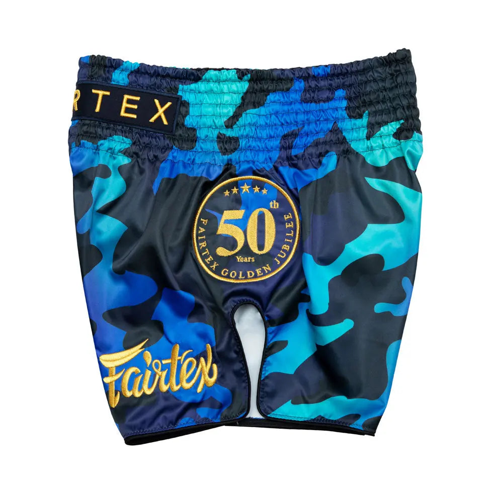 Fairtex Golden Jubilee Luster Muaythai Shorts Fairtex