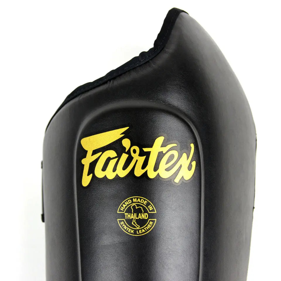 Fairtex SP8 Ultimate Shin Guards - Black & Gold Fairtex