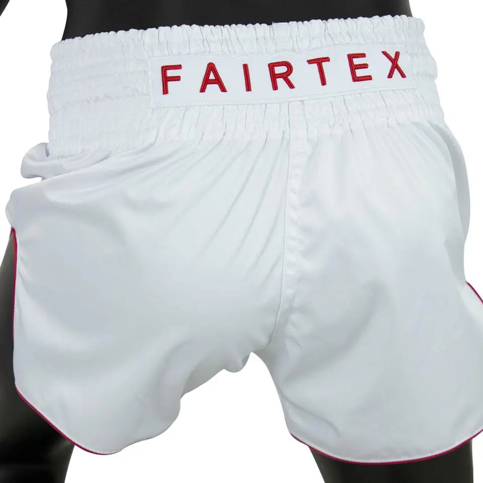 Fairtex Satoru White Muaythai Shorts Fairtex