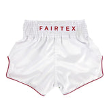 Fairtex Satoru White Muaythai Shorts Fairtex