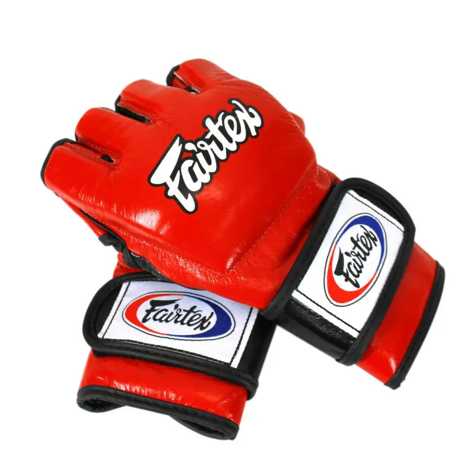 NEW! Fairtex Ultimate Combat FGV12 Gloves - MMA Gloves - Yellow & Black - Sz popular L