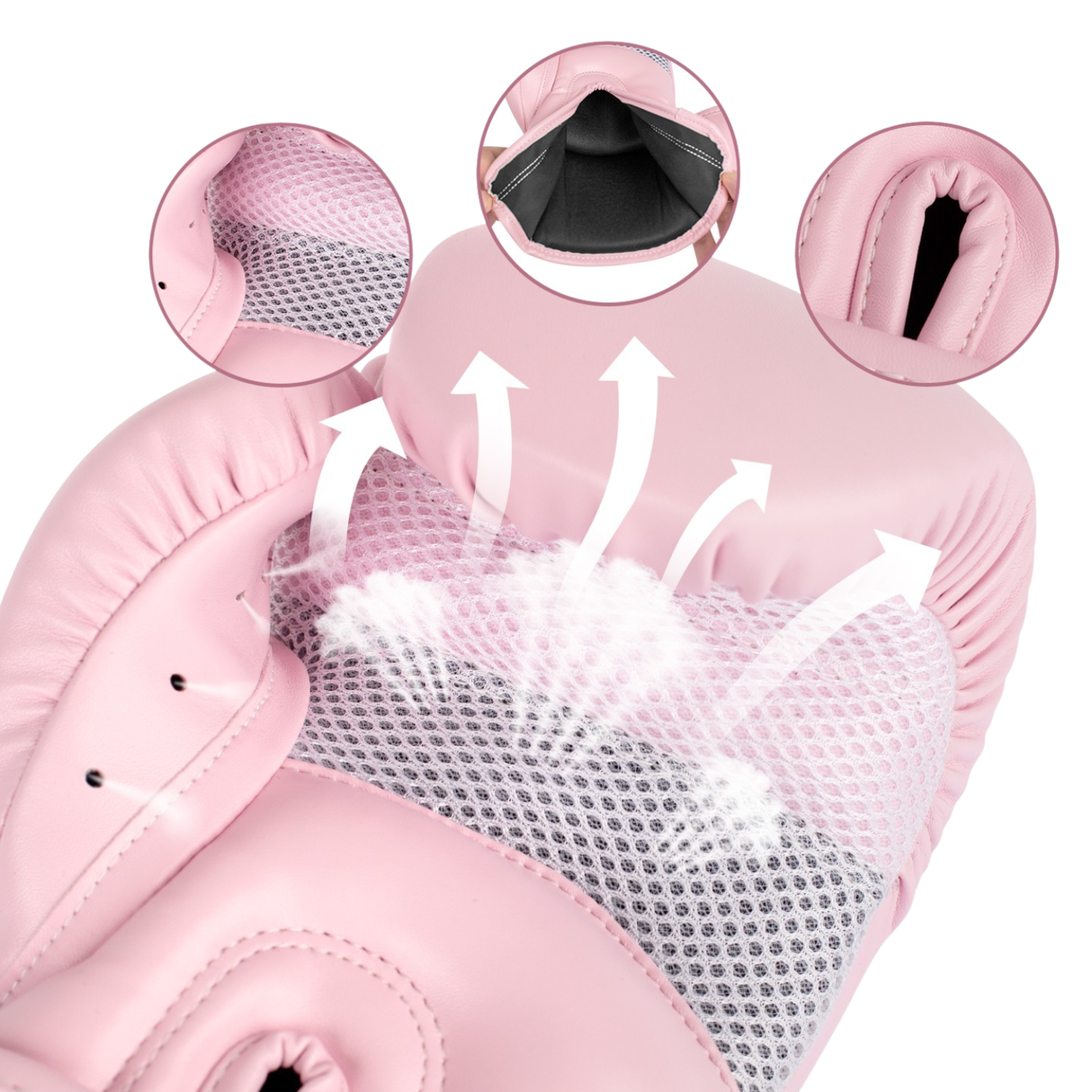 Fluory PU Muay Thai Boxing Gloves