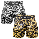 Fluory Leopard Adult Muay Thai Shorts