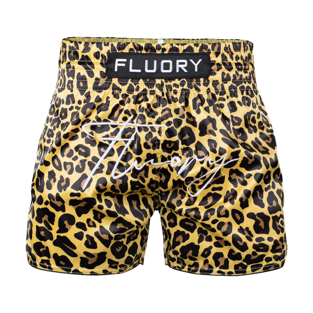 Fluory Leopard Adult Muay Thai Shorts