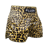 Fluory Leopard Adult Muay Thai Shorts