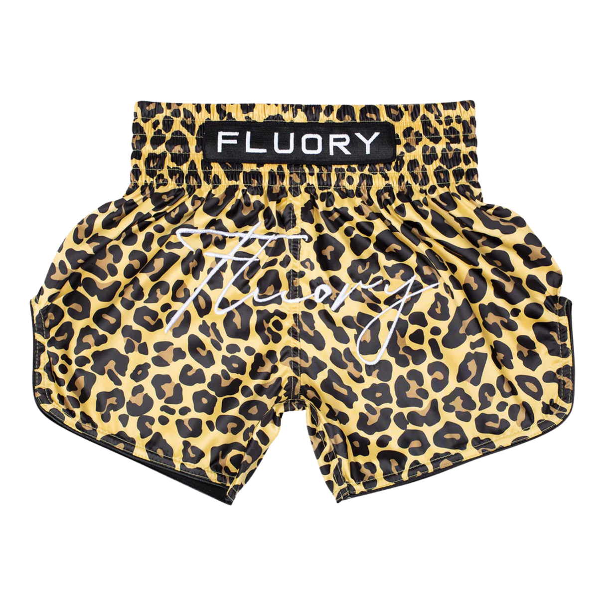 Fluory Leopard Adult Muay Thai Shorts