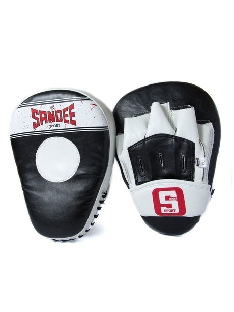 Sandee Sport Synthetic Leather Curved Focus Mitts Sandee