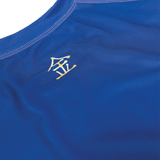 Scramble Kintsugi Rash Guard - Blue