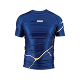 Scramble Kintsugi Rash Guard - Blue