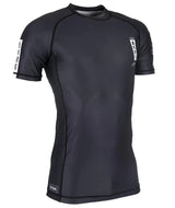 Tatami Kanagawa Short Sleeve Rash Guard - Black