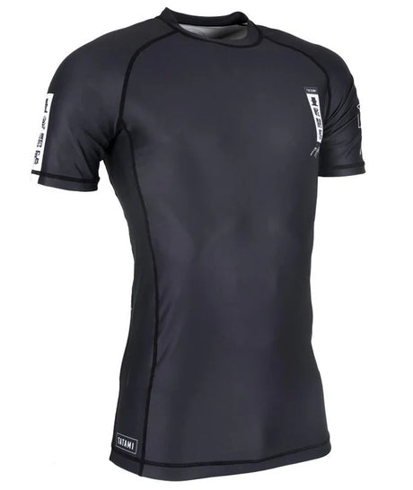 Tatami Kanagawa Short Sleeve Rash Guard - Black