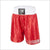 Leone 1947 Satin Boxing Shorts - Red & White Leone 1947